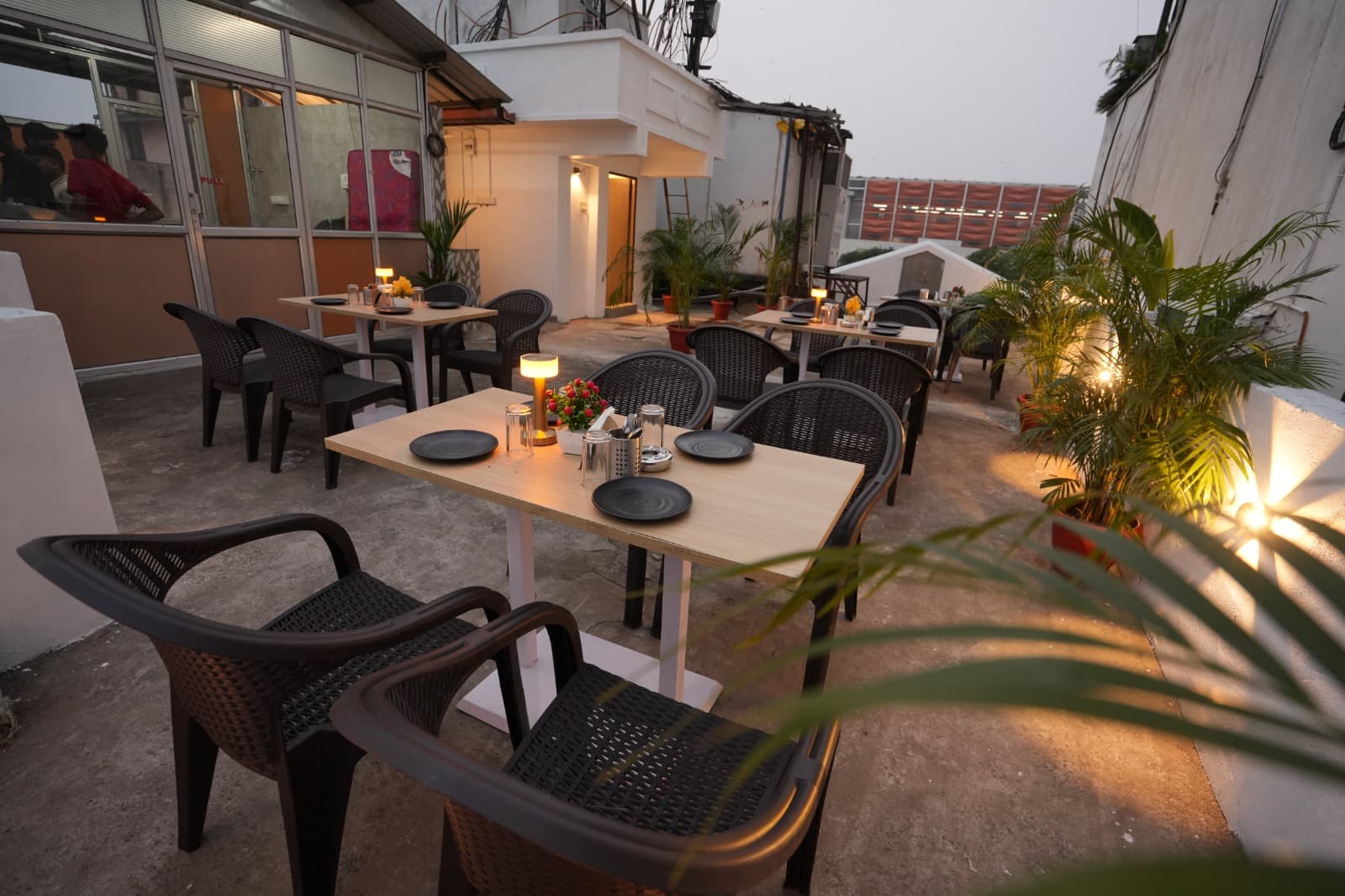 Royal Villa Rooftop Deck — Premium Luxury Rooms